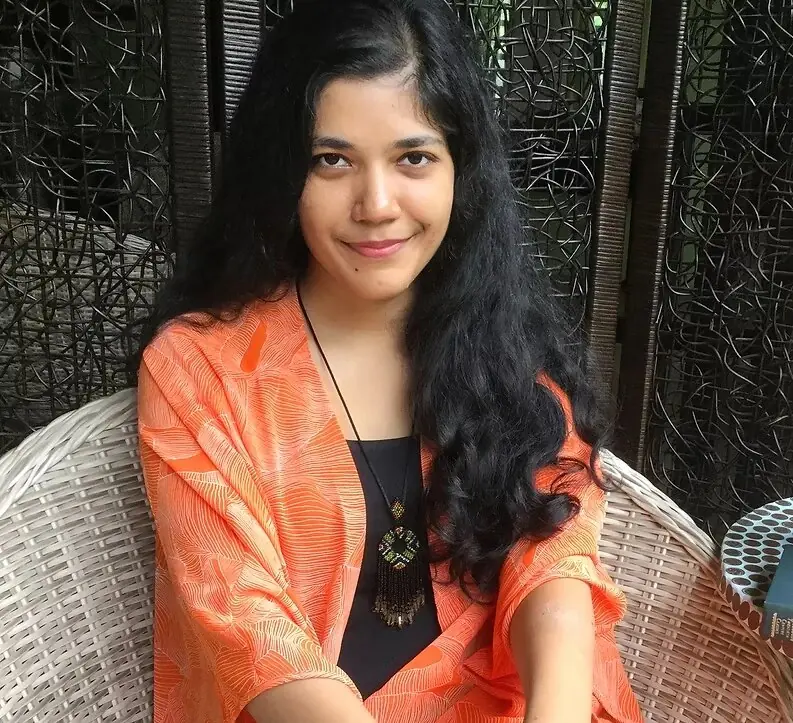 Xygarathma in an orange kimono