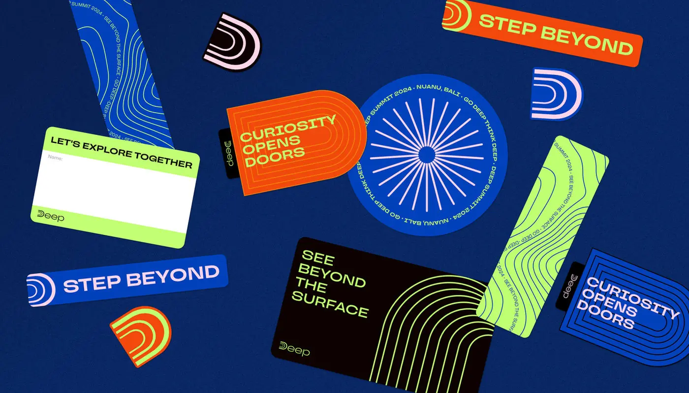 Deep badges, tags and stickers