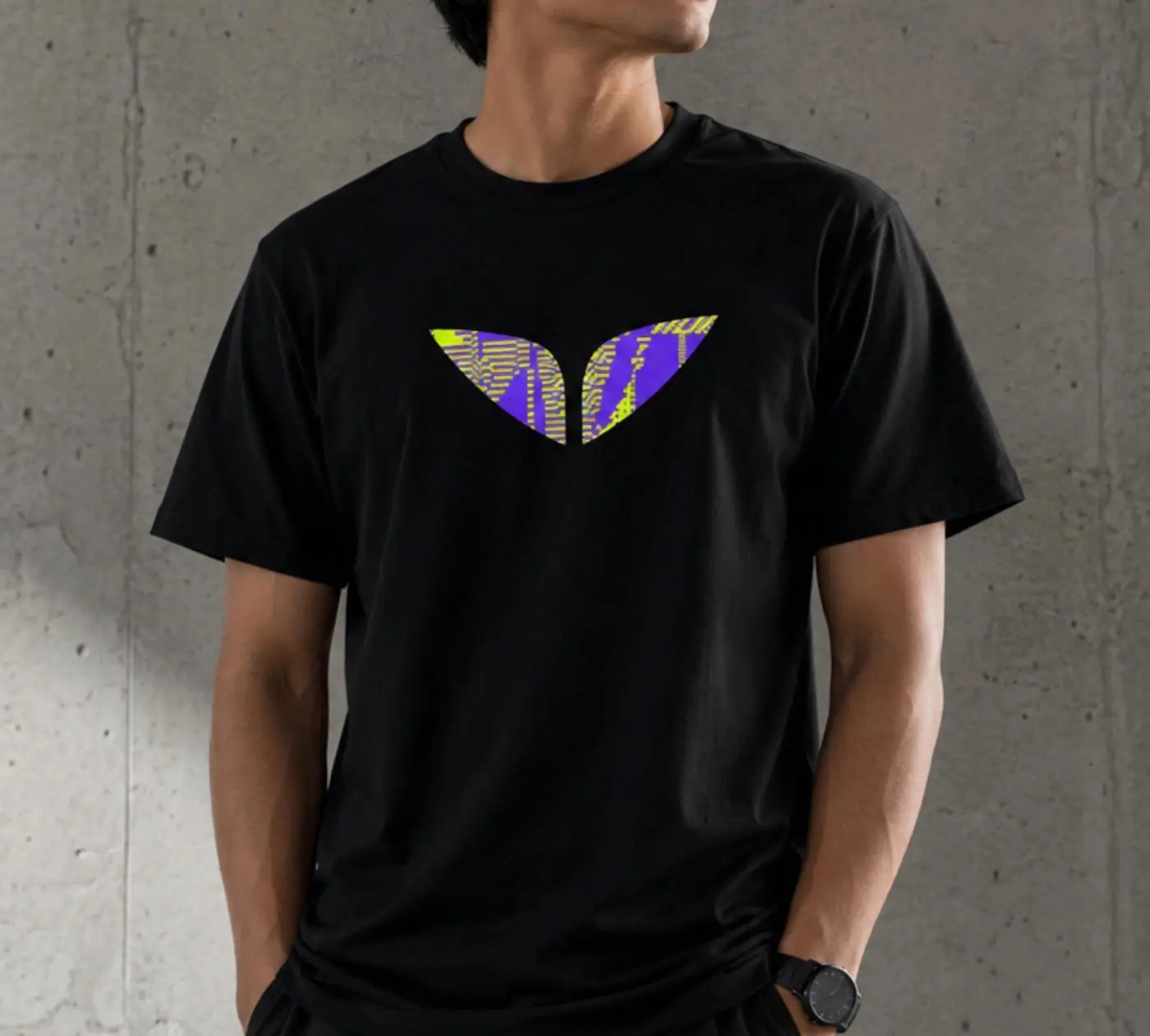 Black Future Human t-shirt