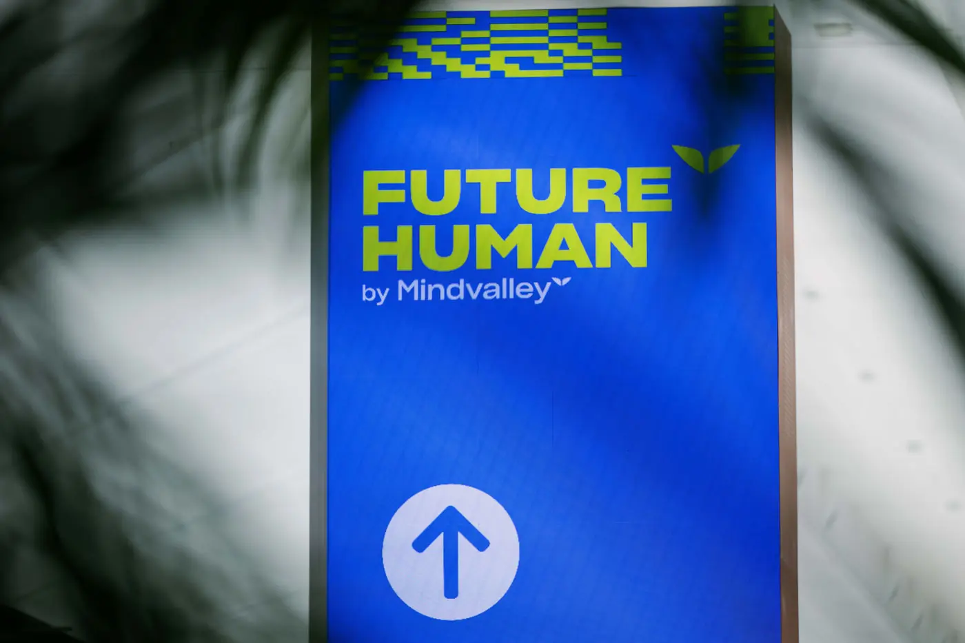 Future Human wayfinding banner