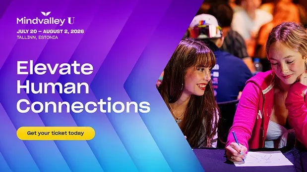 Web banner: “Elevate Human Connections”