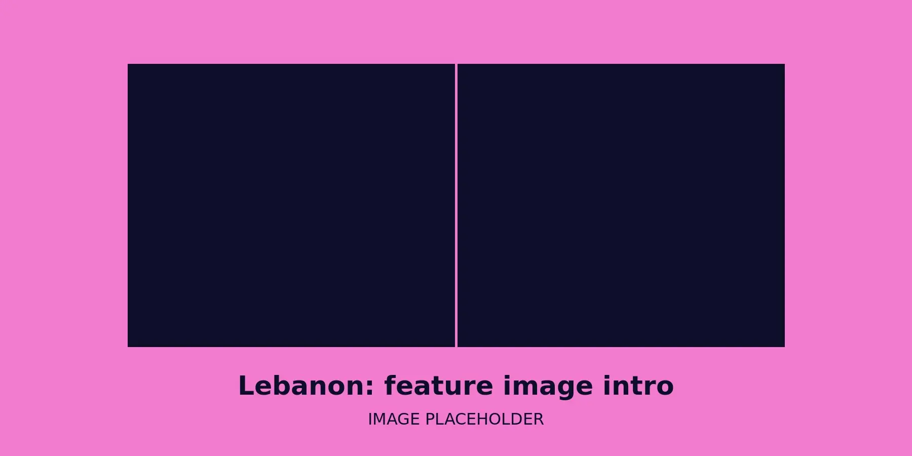 Lebanon: feature image intro